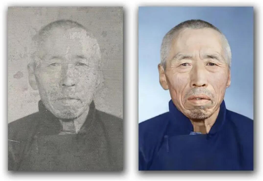 海棠破损照片修复-56